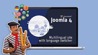 Multilingual site with Joomla 4 and Language switcher