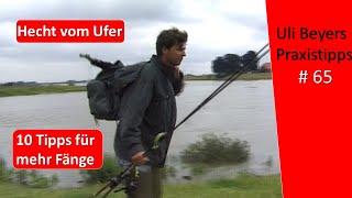 Uferangeln Hecht: 10 Erfolgstipps beim Hechtangeln vom Ufer