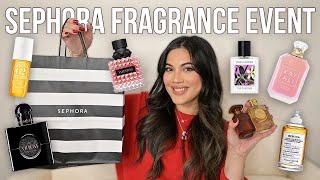 Sephora Fragrance Event Recs & Haul + Best Winter Fragrances + Most Complimented Scents!