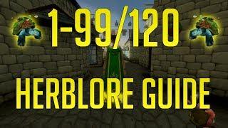 Runescape 3 - 1-99/120 Herblore guide 2019