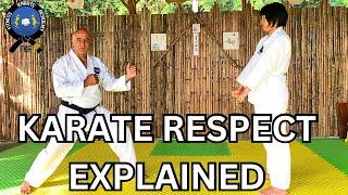 Karate Etiquette: How to Show Respect with Rai, Osu and bowing tutorial.