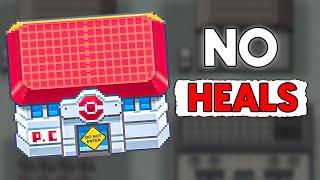 Can You Beat Pokemon Fire Red WITHOUT HEALING!?