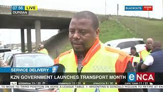 KZN government launches Transport Month