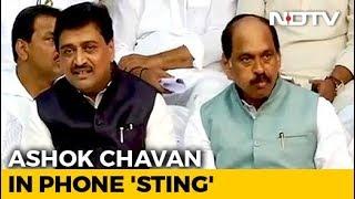 "Want To Quit": Alleged Ashok Chavan Tape Embarrasses Congress