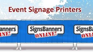 Event Signage Printers