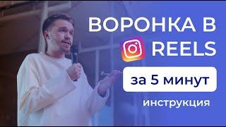 Делаем воронку из Reels за 5 минут. Продажи в Instagram