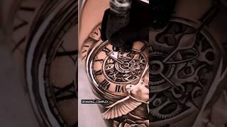 "Epic Arm Tattoo Transformation – Watch This Masterpiece Unfold!"Must Watch the Magic #tattoo #art