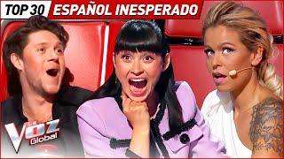 Top 30 Audiciones INESPERADAS en ESPAÑOL en La Voz