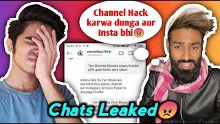 AMIR SIDDIQUI'S INSTAGRAM CHAT LEAKED || AMIR SIDDIQUI ABUSES T7 LIFESTYLE