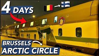 Epic 4-Day Train & Ferry Journey Across Europe to the Arctic Circle