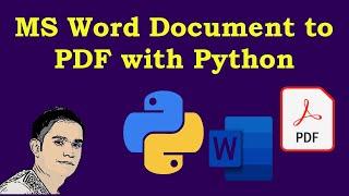 How to Convert Microsoft Word Documents to PDF with Python