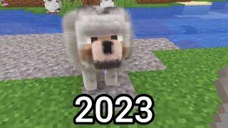 Evolution of Wolf  in Minecraft