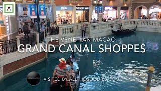 Amazing shopping mall - The Grand Canal Shoppes at The Venetian, Macao | allthegoodies.com