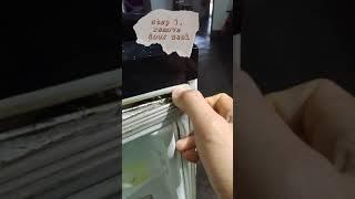 How to DIY-Fix Regrigerator Door... wait for it!