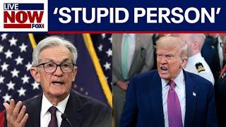Trump slams Powell as Fed holds interest rates steady for fourth time | LiveNOW from FOX