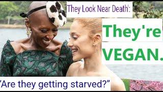 Ariana Grande And Cynthia Erivo Looking Starved? (Skinny Vegan Actresses)