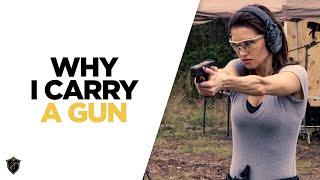 Why I Carry A Concealed Gun - Female Concealed Carry with Elena Cardone