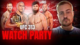 LIVE UFC 313 Watch Party - Alex Pereira vs Magomed Ankalaev