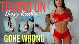 SECRET LINGERIE HAUL GONE WRONG ft. Daisy Keech