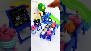 ASMR Peppa Pig Toys  Satisfying Unboxing & Playtime #shorts #PeppaPig #ASMR #toys