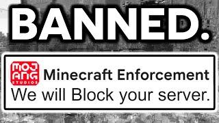 Mojang Threatened to BAN my Minecraft Server...