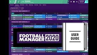 Football Manager Training Guide-  FM 2020 Training Guide