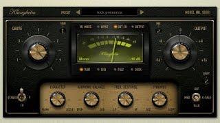 Nice Kick with Klanghelm SDRR Plugin