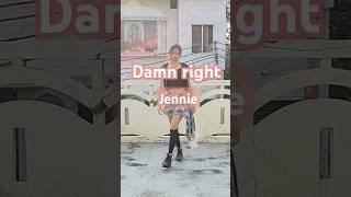Damn right - Jennie dance | INdie Dancers #dance #kpop #trending #shorts #jennie #viral #tiktok#op