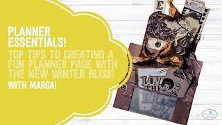 Top Tips to create a fun planner Page with the NEW Winter Bliss!