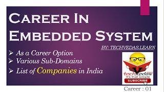 Career in Embedded Systems | Embedded Systems Companies in India