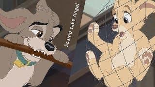 Lady and the Tramp 2 - Scamp save Angel (HD)