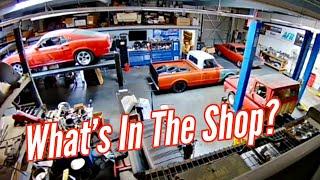 WHAT’s IN THE SHOP?  Lucky’s Garage Shop Tour