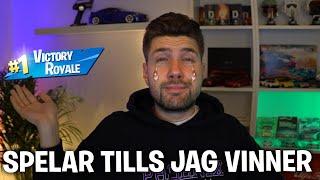 Den här videon slutar inte förrän jag VINNER på FORTNITE