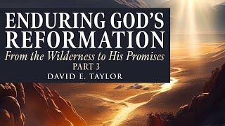 Enduring God's Reformation: From the Wilderness to His Promises Pt. 3 - David E. Taylor