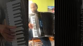 Practicing Mozart on accordion