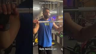 GET READY FOR A KILLER Shoulder Workout! Gym motivation