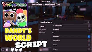 Dandy's World Script - (Auto Skillcheck, ESP All, Fullbright, Walkspeed, Teleports)
