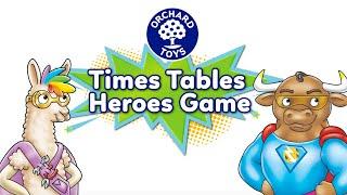 Orchard Toys Times Tables Heroes Game