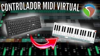 Como Usar o Teclado do PC como Controlador MIDI (REAPER)