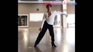 One of the Top male latin dancers ARMEN TSATURYAN| Samba slow motion routine