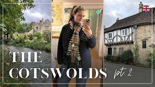 The Cotswolds pt.2 (Castle Combe, Chippenham, Cheltenham, Worcester & more) | UK Vlog