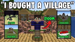 Minecraft but you can BUY ANYTHING...