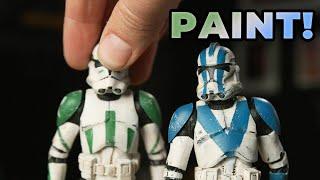 How to Paint Custom Action Figures