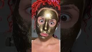 Peel off makeup with peel off mask🫶 Peel it off???