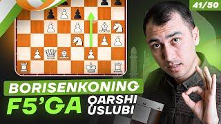 BORISENKO PROFILAKTIK USLUBI | STRATEGIYA | 41-DARS | UZCHESS