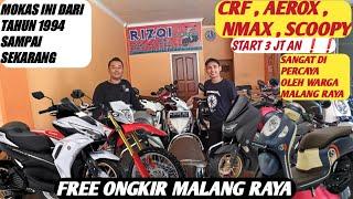 RIZKI MOTOR MALANG - AEROX 2021 , SCOOPY 2021 , CRF 2020 , SECOND RASA BARU , BANYAK PILIHAN MOTOR