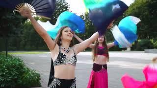 Show bellydance with Veil Group bellydance Східний танець з віялами Veil bellydance