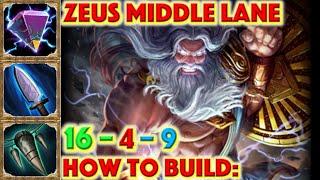 SMITE: HOW TO BUILD ZEUS - Zeus Mid Build | Middle Lane + Guide (Smite Season 7) 2020 #Smite #Zeus