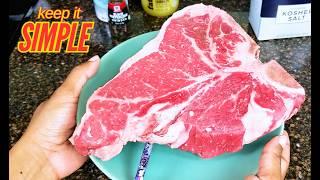 GOT BEEF & a Cast Iron Pan? Medium Rare Steak (TENDER duck fat porterhouse in oven) Recipe