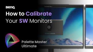 How to Calibrate Your BenQ SW Monitors with Palette Master Ultimate